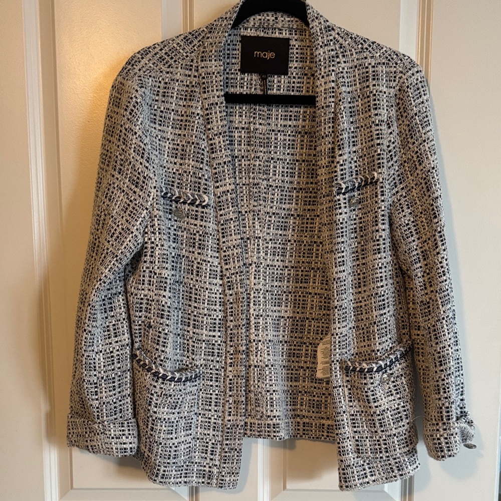 Maje Textured Blazer